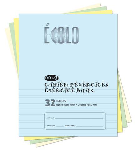 Small project notebook Écolo # 66A